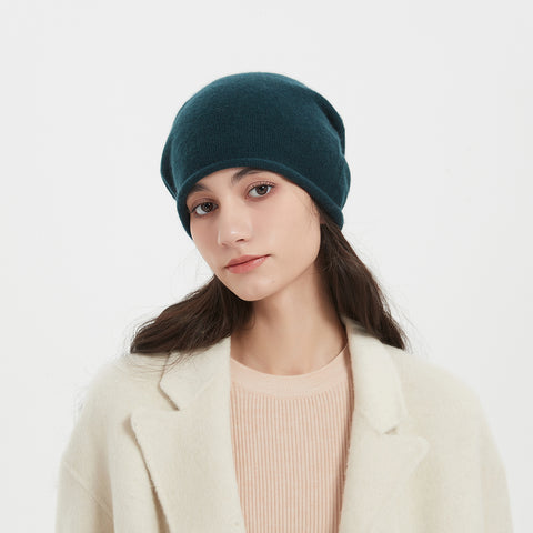 Bina Pure Cashmere Beanie