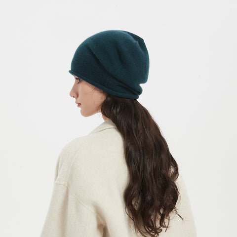 Bina Pure Cashmere Beanie