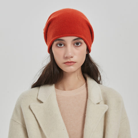 Bina Pure Cashmere Beanie