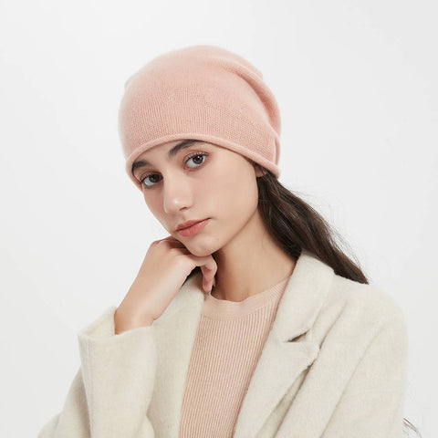 Bina Pure Cashmere Beanie