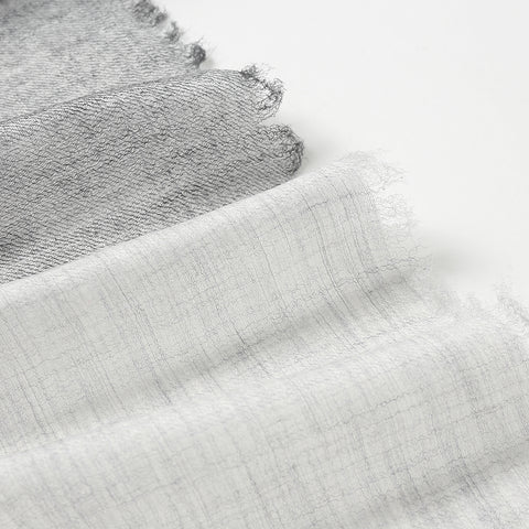 Dia Color Blocked Featherlight Cashmere Scarf