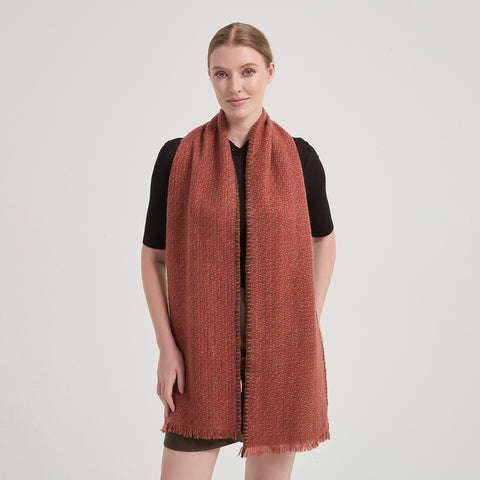 Dori Cashmere Scarf - Red