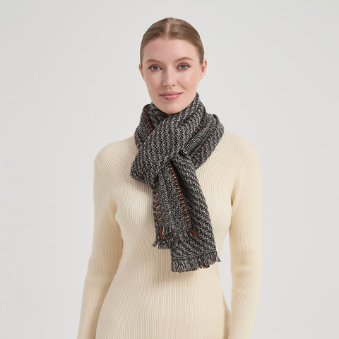 Dori Cashmere Scarf - Black
