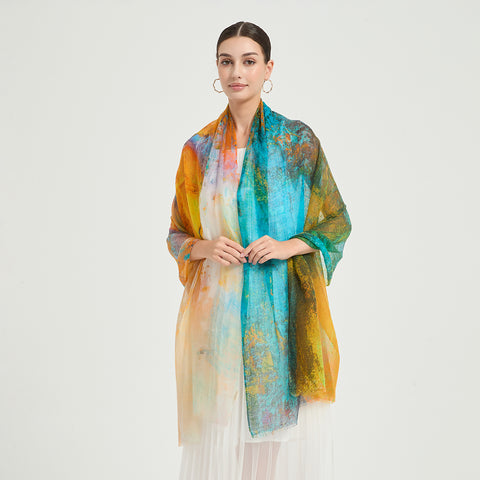Frida Featherlight Cashmere Scarf