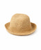 Chapeau cloche en crochet de raphia Halle