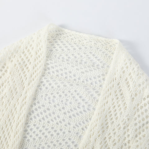 Imma Cashmere Silk Open Cardigan