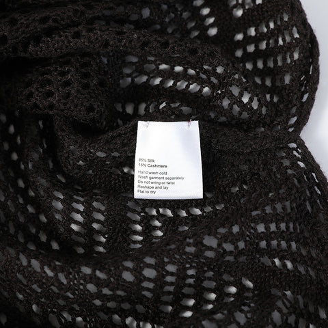 Imma Cashmere Silk Open Cardigan