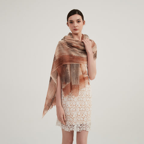 Kaela Featherlight Cashmere Scarf