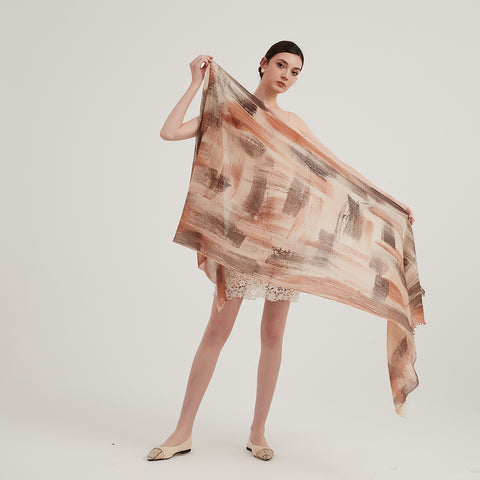 Kaela Featherlight Cashmere Scarf