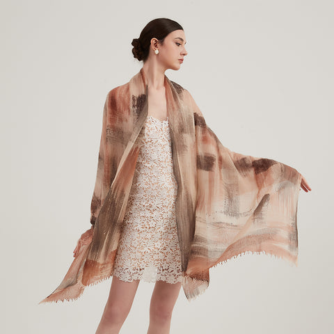 Kaela Featherlight Cashmere Scarf