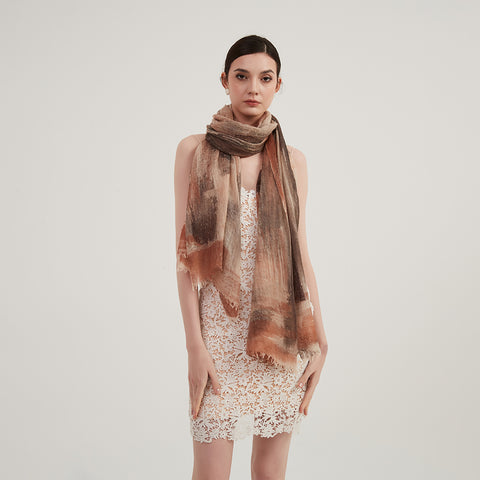 Kaela Featherlight Cashmere Scarf
