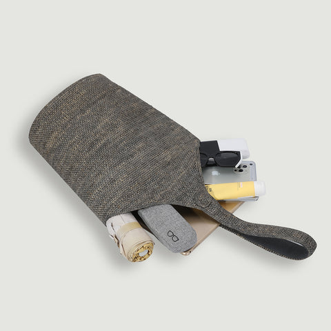 Kara Raffia Shoulder Bag
