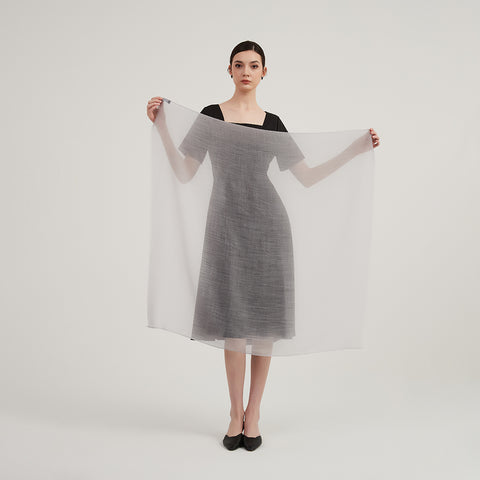 Lilia Square Featherlight Cashmere Scarf