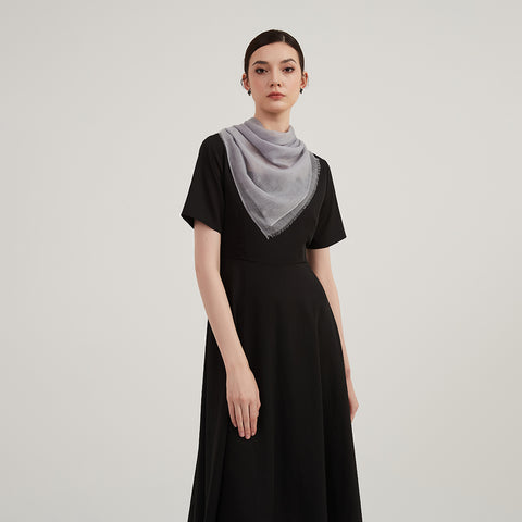 Lilia Square Featherlight Cashmere Scarf