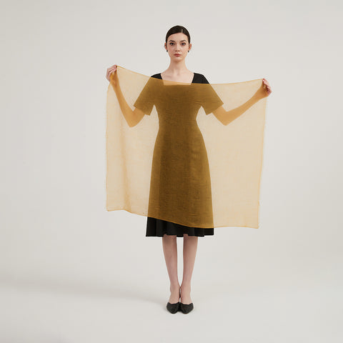 Lilia Square Featherlight Cashmere Scarf