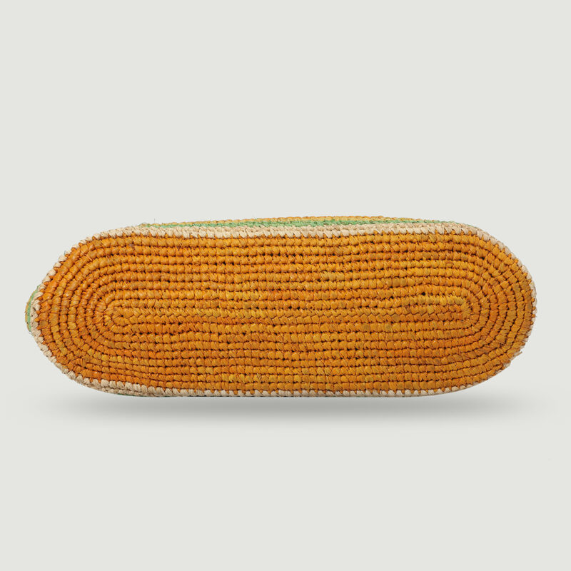 Cilla Raffia Tote - Green - Image 4