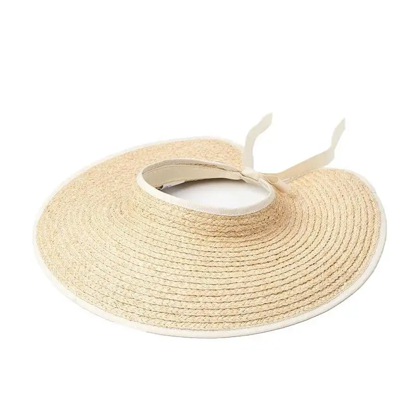 Lucy Raffia Visor