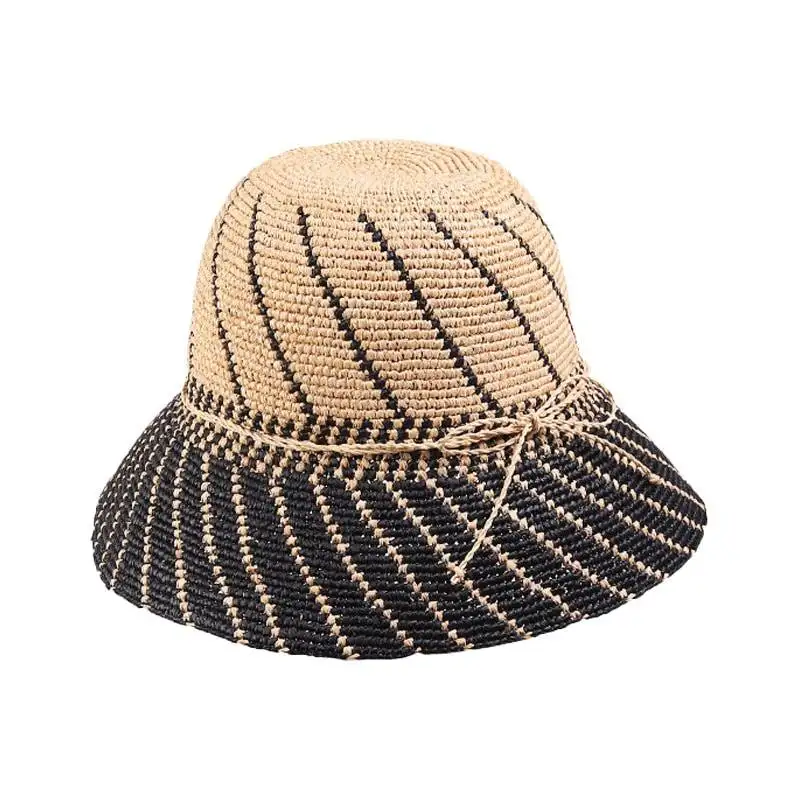 Isabel Raffia Crochet Cloche Hat