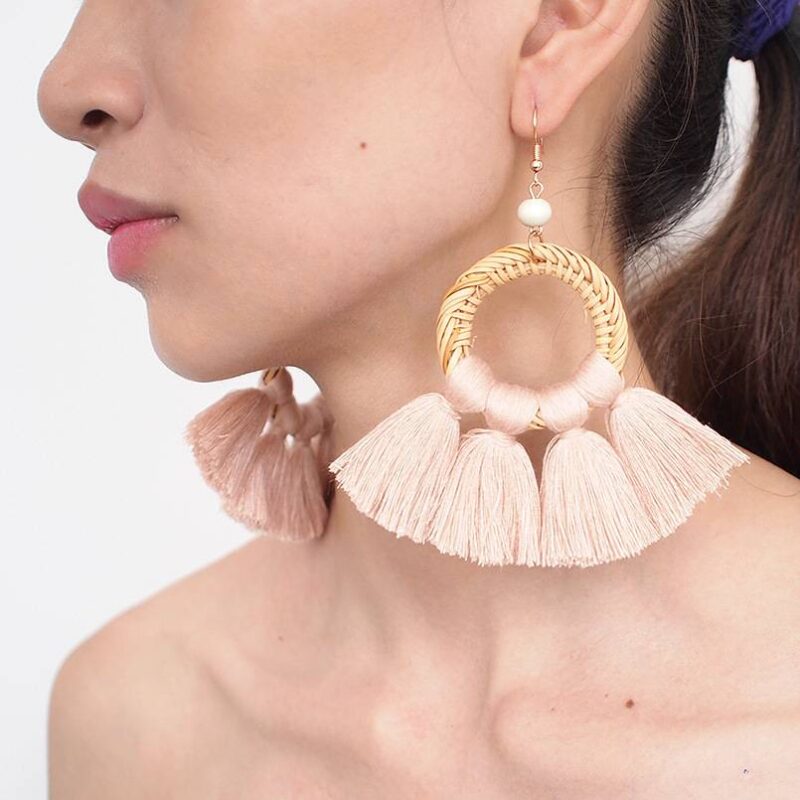 Nyla Rattan Earring – Image 3