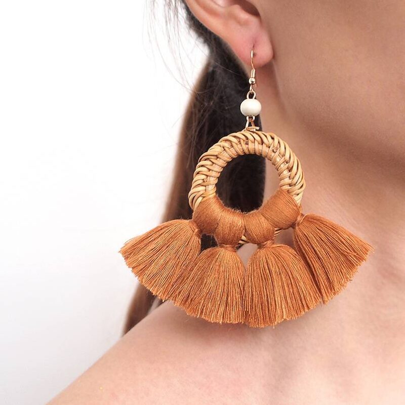 Nyla Rattan Earring – Image 4