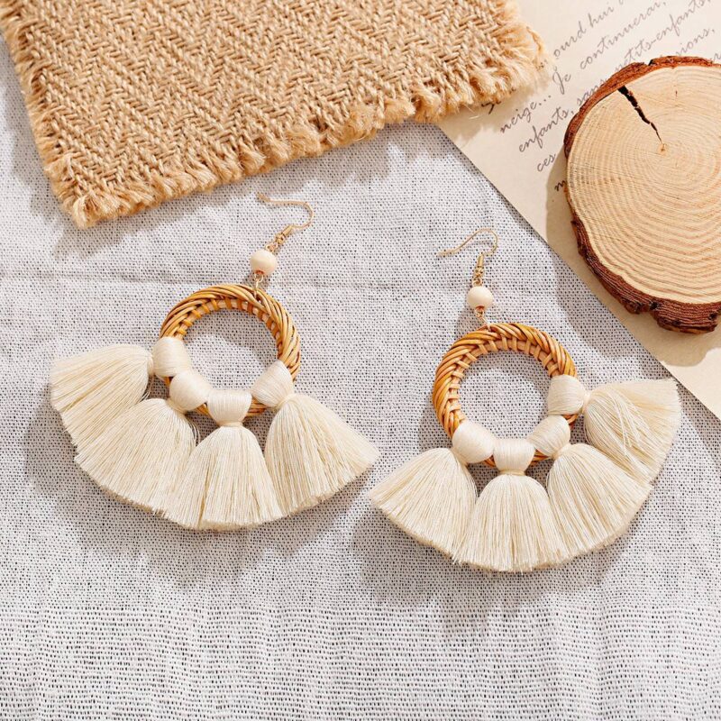 Nyla Rattan Earring – Image 9