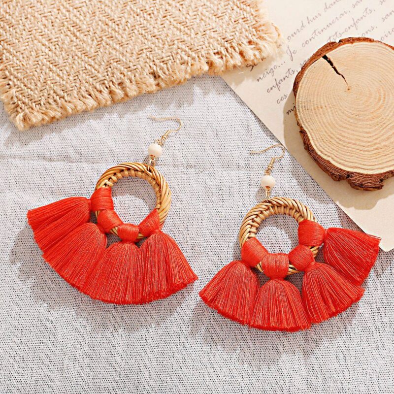 Nyla Rattan Earring – Image 10