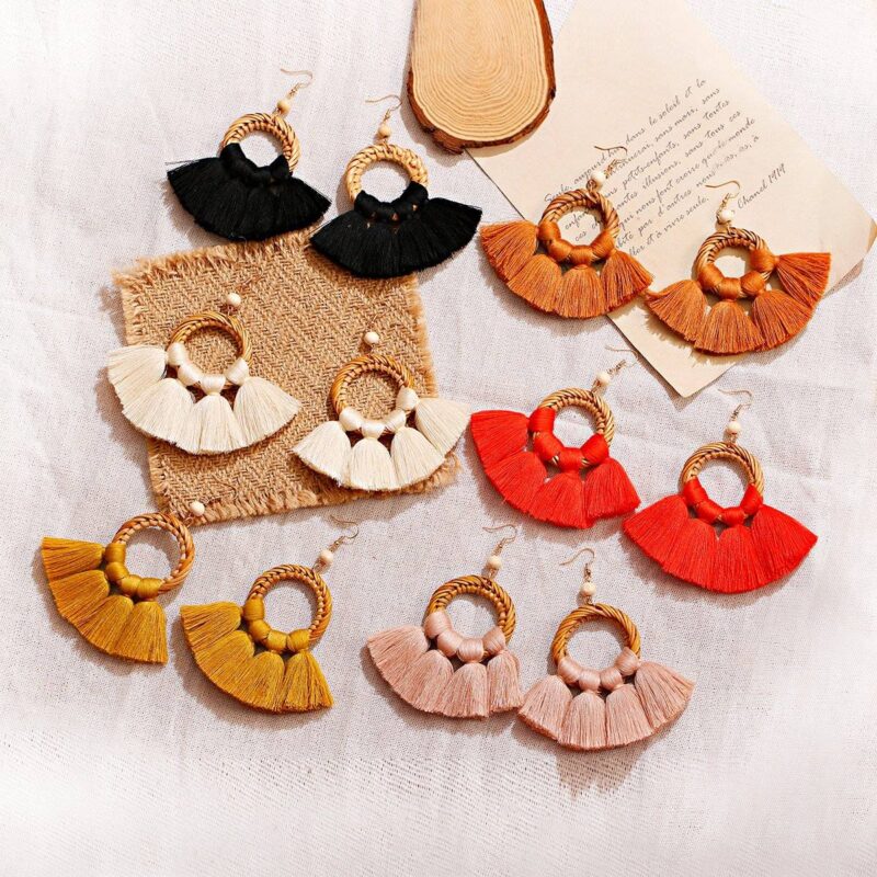 Nyla Rattan Earring – Image 5