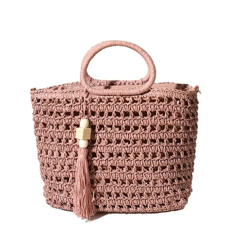 Imani Straw Basket Bag