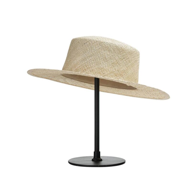Alani Sisal Straw Boater Hat - Image 7
