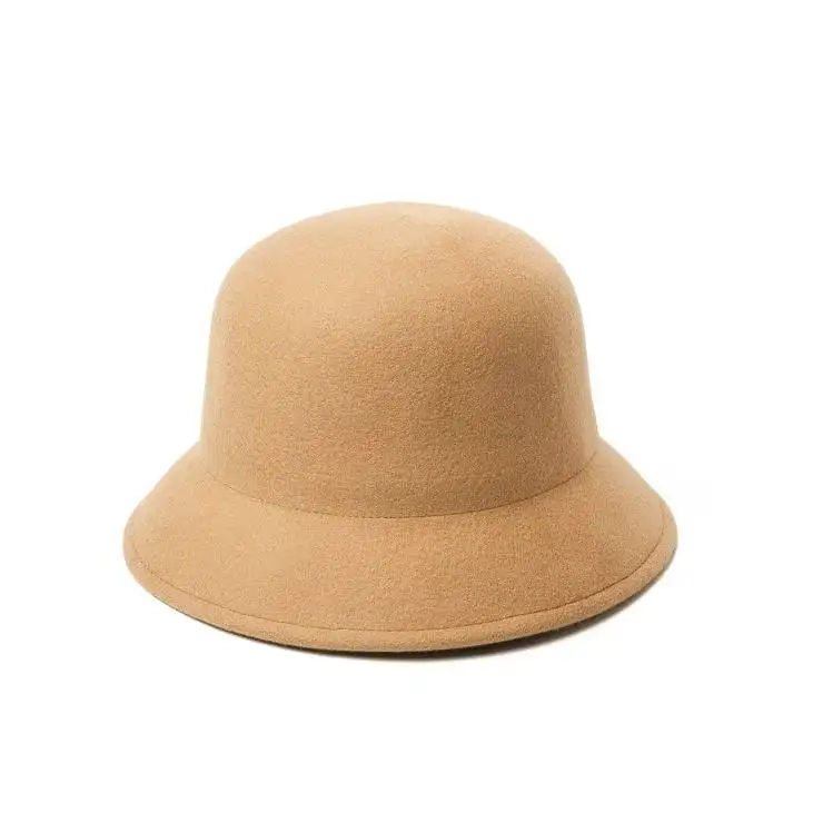 Amari Merino Wool Felt Cloche Hat