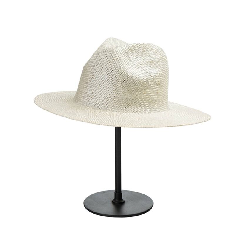 Cynthia Sisal Straw Fedora Hat - Image 5