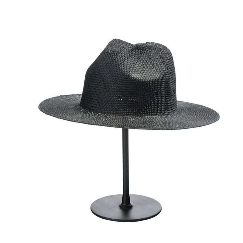 Cynthia Sisal Straw Fedora Hat - Image 6