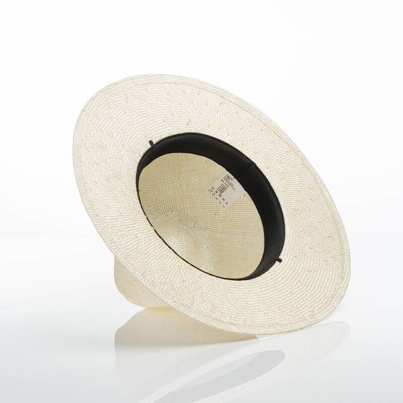 Cynthia Sisal Straw Fedora Hat - Image 7