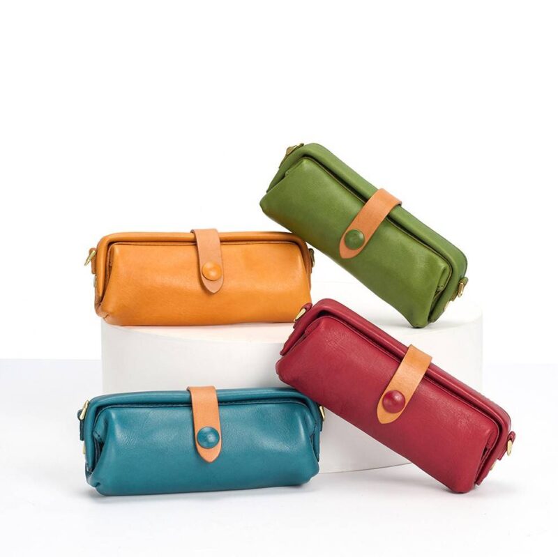 Kayo Vegetable Tanned Leather Mini Pouch - Image 2