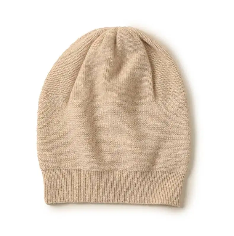 Ran 10 Ran Pure Cashmere Beanie - Image 1