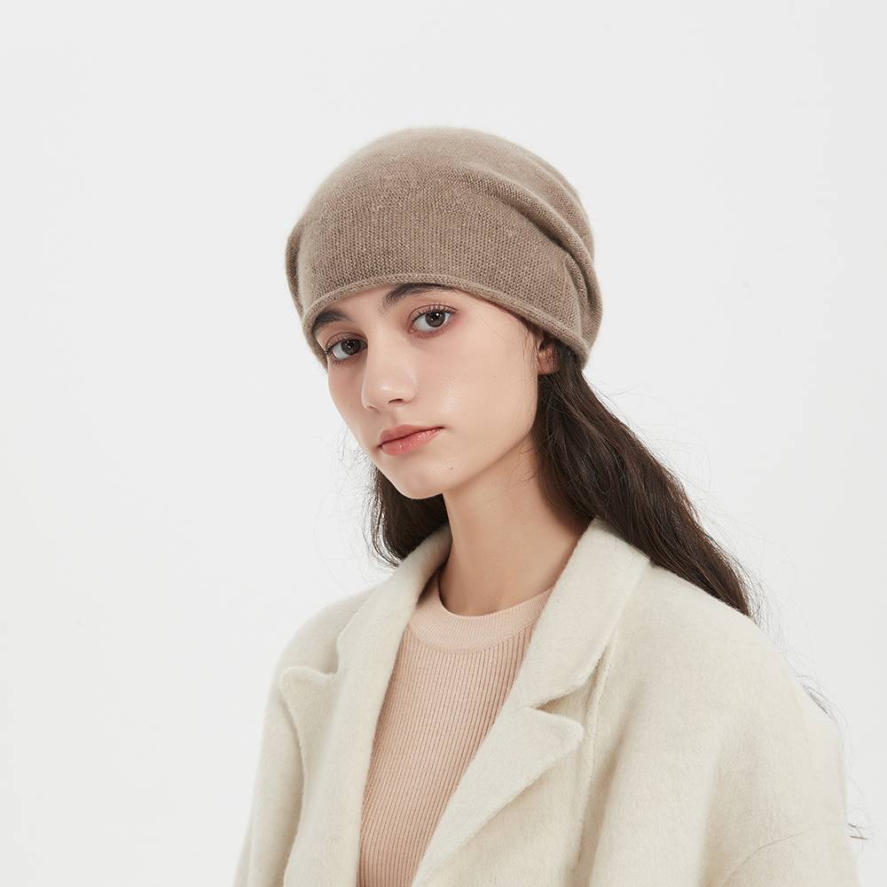 Bina Pure Cashmere Beanie
