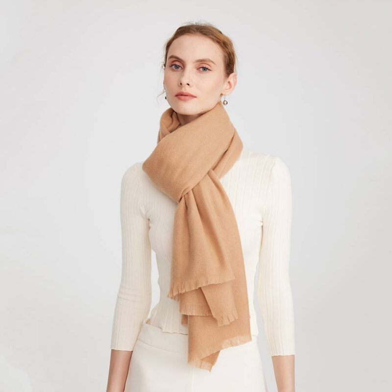Nairi Pure Cashmere Tasseled Wrap – Image 7
