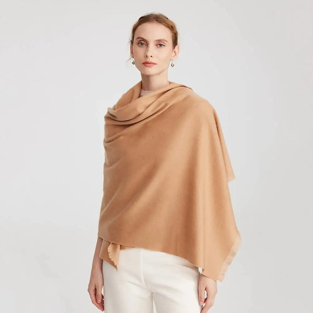 Nairi Pure Cashmere Tasseled Wrap