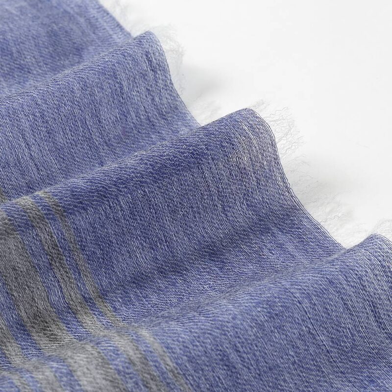 Dia Farbblockierter federleichter Kaschmirschal Wrap – Bild 5