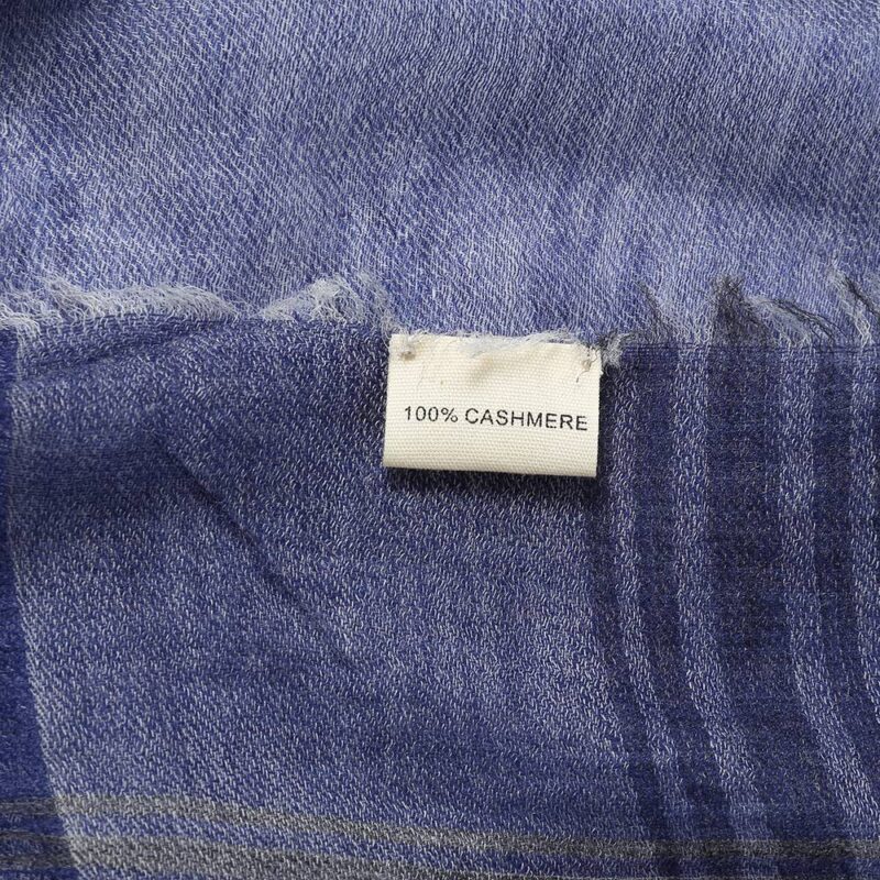 Dia Farbblockierter federleichter Kaschmirschal Wrap – Bild 6