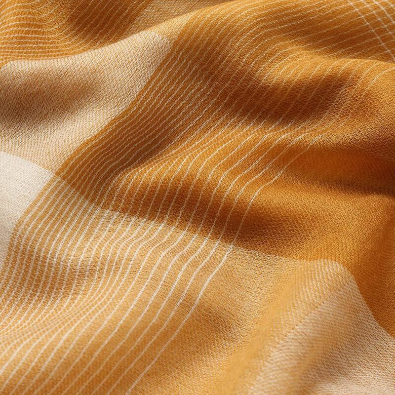 Bala Check Featherlight Cashmere Scarf Wrap - Image 6