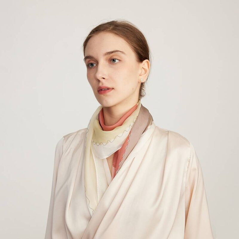 Geb Neckerchief Silk Scarf - Image 4