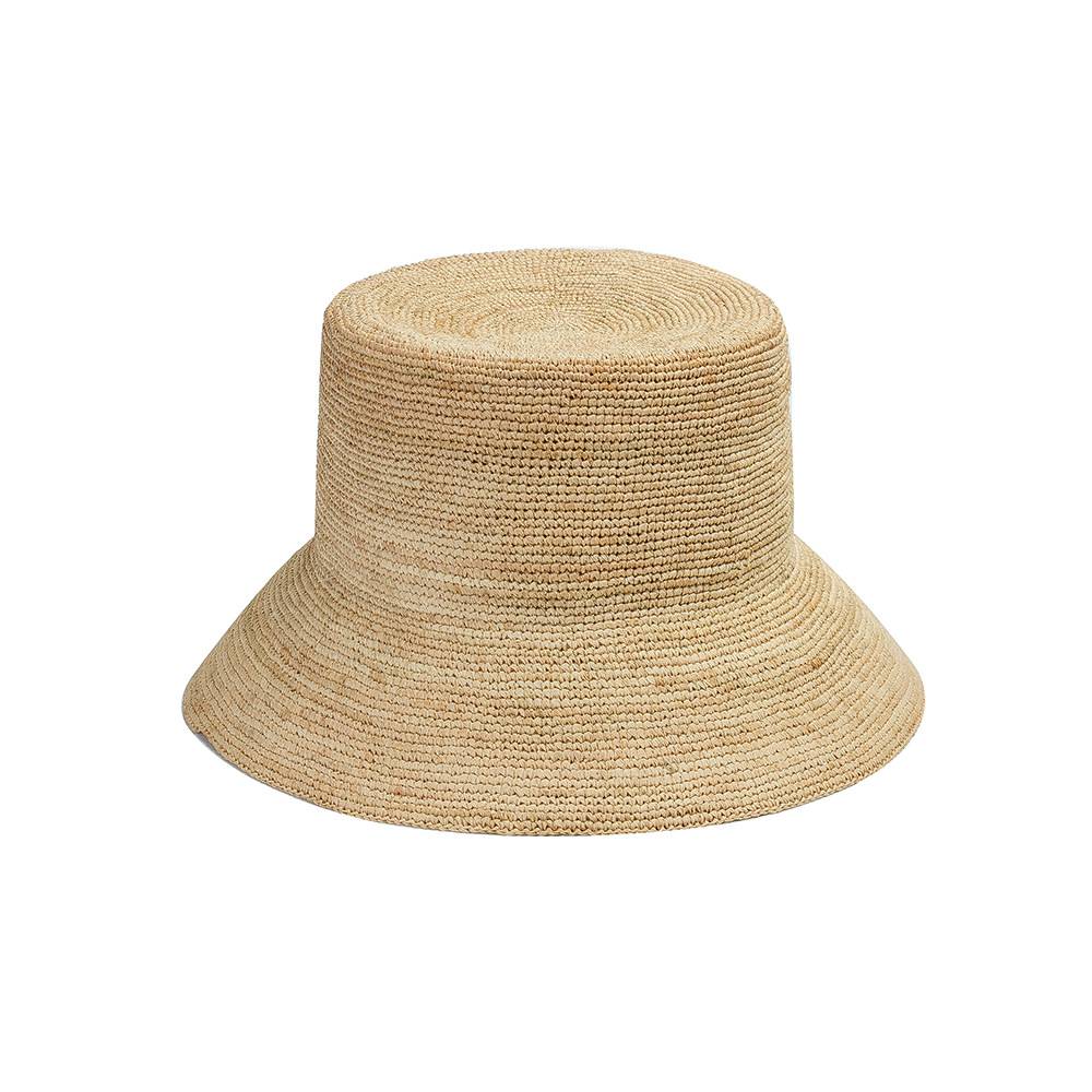 Ceil Raffia Crochet Bucket Hat