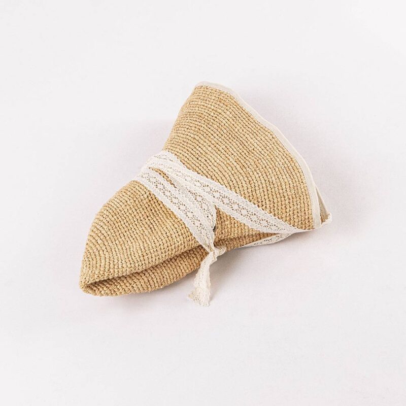Jenka Raffia Crochet Cloche Hat With Chin Strap - immagine 8