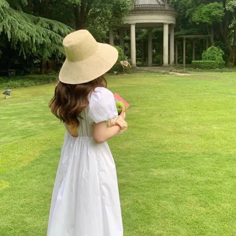 Shik Raffia Cloche Hat - Image 2