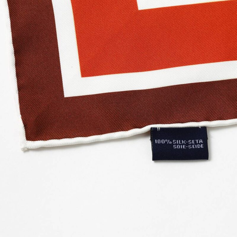 Sciarpa Avni con fazzoletto in seta con stampa paisley su due lati - immagine 7