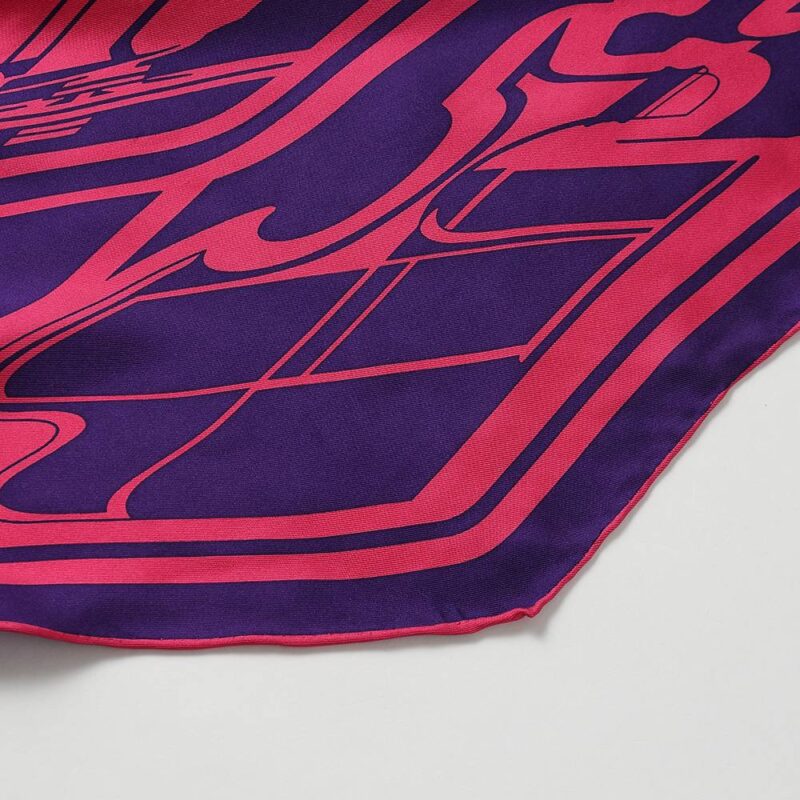 Zena Neckerchief Silk Scarf - Image 9