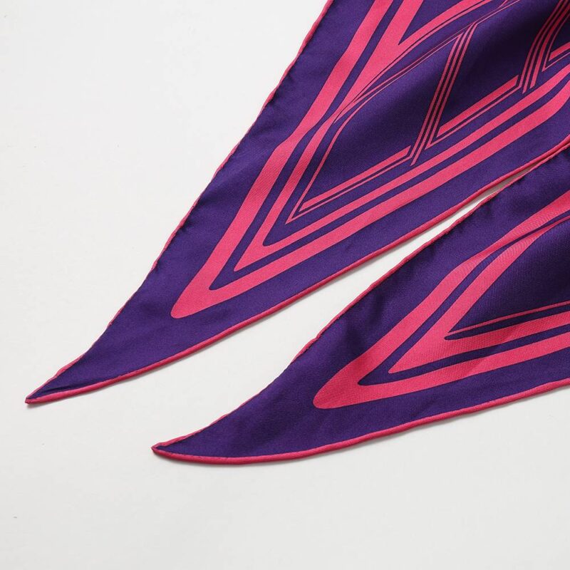 Zena Neckerchief Silk Scarf - Image 8