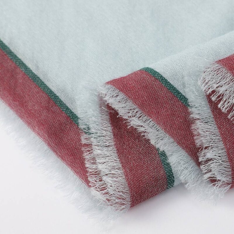 Keo Square Featherlight Cashmere Scarf Wrap - Image 7