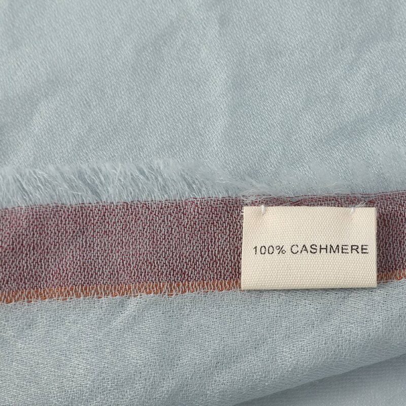 Keo Square Featherlight Cashmere Scarf Wrap - Image 8